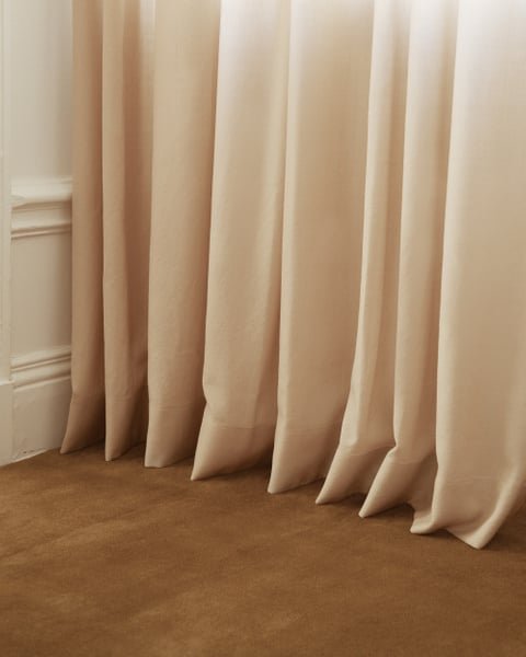 Pale Sand Linen Curtains - Image 2
