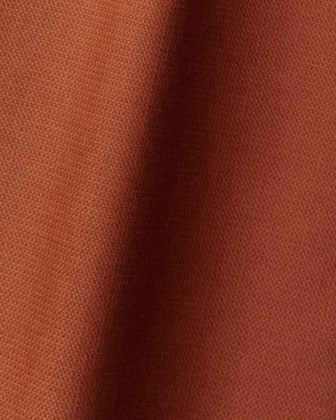 Burnt Red Linen Curtains - Image 2