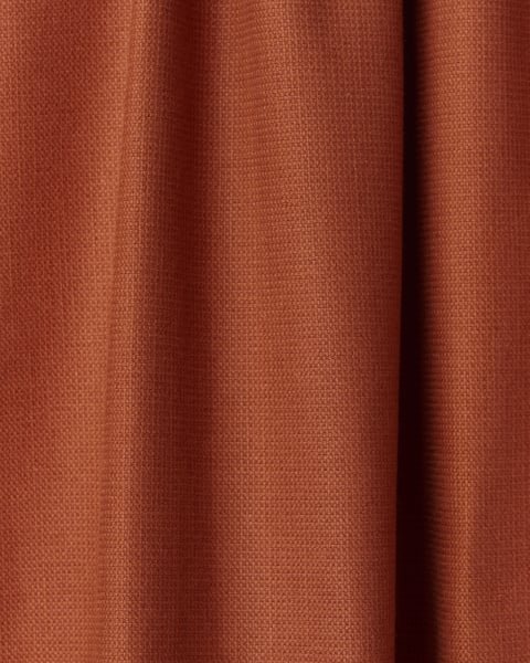 Burnt Red Linen Curtains - Image 3