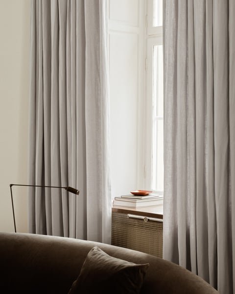 Light Grey Linen Curtains