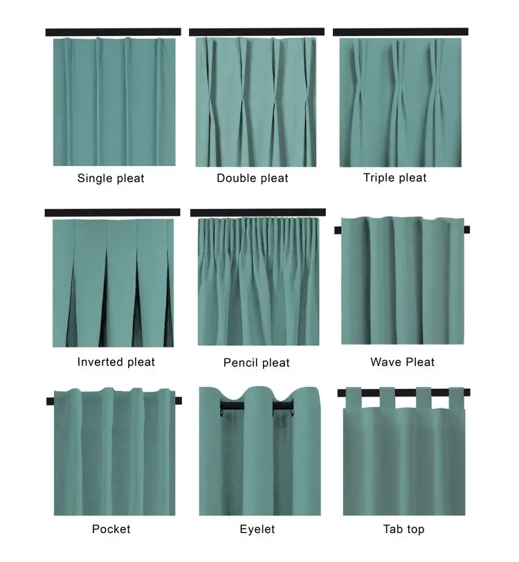 Curtains Hanging Styles in UAE