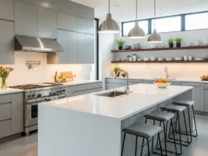 After kitchen remodeling