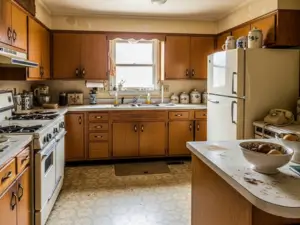 Before kitchen remodeling