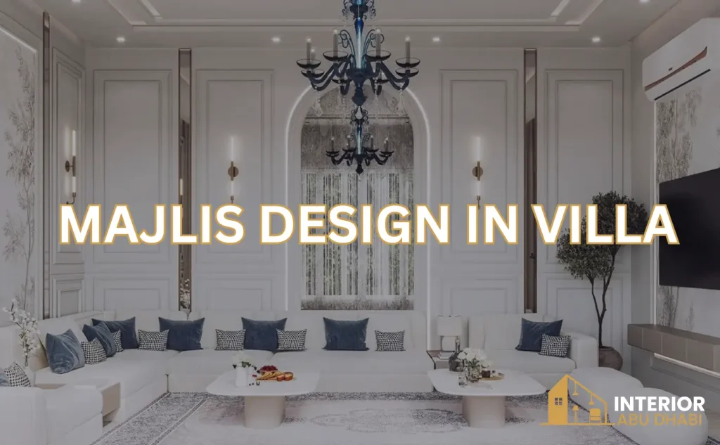 Majlis Design in villa 
