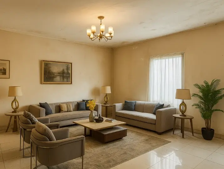 Villa Interior Design Before