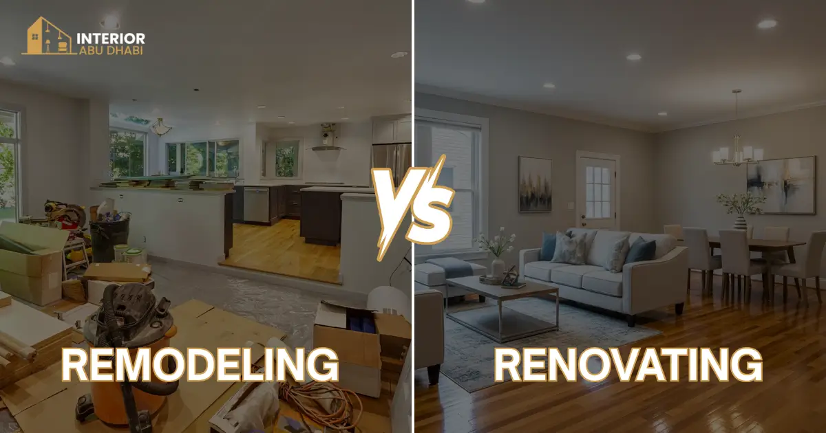 What’s the Difference Between Remodeling and Renovating in 2026?
