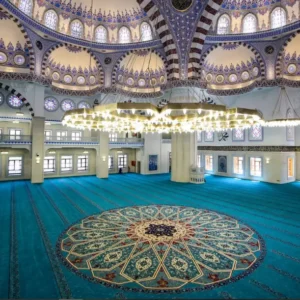 Majestic Royal Turquoise Mosque Carpets